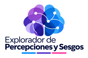 Logo del recurso digital Explorador de Percepciones y Sesgos